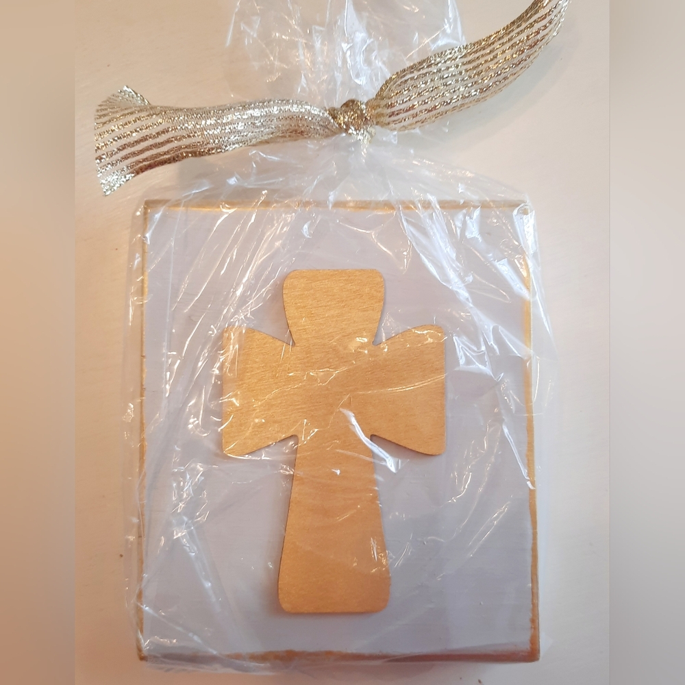 This ornate decorative Christian Cross plaque - Home Decor - Home Accent